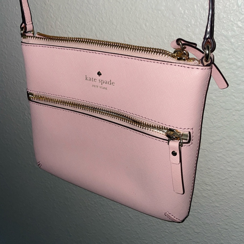 Rose Pink Kate Spade Leather Cross Bag